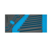 HAZET Alloggiamento in schiuma espansa morbida bicomponente 163-518L Quantità:1