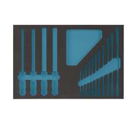 HAZET Alloggiamento in schiuma espansa morbida bicomponente 163-55L Quantità:1