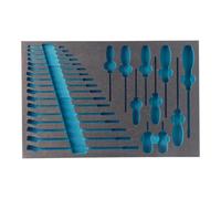 HAZET Alloggiamento in schiuma espansa morbida bicomponente 163-58L Quantità:1