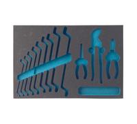 HAZET Alloggiamento in schiuma espansa morbida bicomponente 163-59L Quantità:1