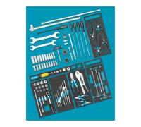 HAZET Assortimento supplementare 0-2500-163/86 per Audi, 86 pezzi multicolore