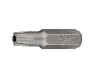 HAZET Bit a 5 stelle 2225-27H, Attacco esagonale, massiccio, 6,3 (1/4"), Profilo interno a 5 punte con perno, 27H Quantità:1