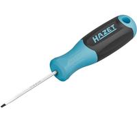 HAZET Cacciavite 811-20, profilo a fessura con impugnatura antiscivolo a 3 componenti, larghezza 0,4x2 mm tra le superfici piane, lama rotonda, lunghezza 143 mm, diametro lama 3 mm
