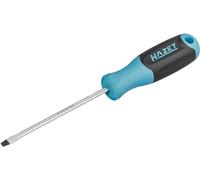 HAZET Cacciavite 811-40, profilo a taglio SW 0,8 x 4 mm, lunghezza 185 mm, impugnatura antiscivolo a 3 componenti per un' trasmissione di potenza