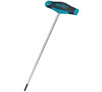 Hazet Cacciavite a T (Design Extra Lungo per Lo smontaggio e Il Montaggio dello Specchio alare: 316 mm, Profilo: T40) 828LG-T40, Nero-Blu