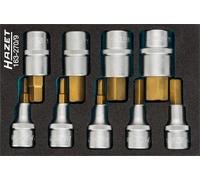 HAZET Cacciavite Socket Set 12,5 mm 1/2 Zoll Interno Esagono 9 Pezzi