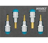 HAZET Cacciavite Socket Set 12,5mm 1/2 " Esagono-Interno 5-teil