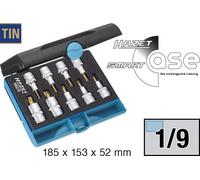 Hazet Cacciavite Socket Set Cacciaviti 12,5mm 1/2 " All'Interno Torx 9-teil