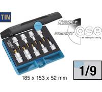 Hazet Cacciavite Socket Set Cacciaviti 12,5mm 1/2 " All'Interno Torx 9-teil