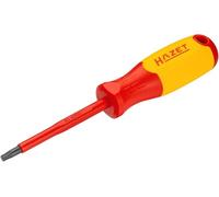 HAZET Cacciavite VDE 811KV-T30, T30 TORX, con isolamento protettivo fino a 1000V, cappuccio antiurto, design antirotolamento, codice colore'.