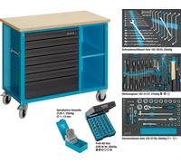 HAZET Carrello Banco di Lavoro Carrello Con Strumento 169-tlg. 177w-7/169
