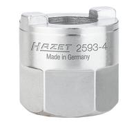 Hazet 2593-4 Chiave a Perni per Ammortizzatori, Argento