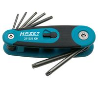 HAZET Chiave a stella 8 pezzi, pieghevole 8 PZ, PIEGHEVOLE