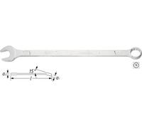HAZET Chiave ad Anello 11mm extra Lungo Sottile 600LG-11
