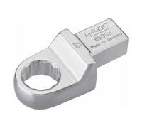 HAZET Chiave ad anello ad innesto 6630D-17, Attacco quadro ad innesto 14x18mm, Profilo trazione doppio esagono esterno, 17mm Quantità:1