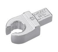 HAZET Chiave ad anello ad innesto, aperta 6612C-12, Attacco quadro ad innesto 9x12mm, Profilo a doppio esagono esterno, 12mm Quantità:1