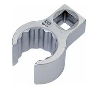 Hazet 848Z-18 Chiave Ad Anello, Doppio Esagono, Aperto, Argento, Attacco Quadro, Cavo, 10 mm 3/8 di Pollice