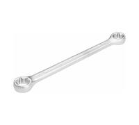 Hazet 609-E20Xe24 Chiave a Doppio Anello Torx, Argento, Apertura Chiave E 20 X E 24, Lunghezza 224 mm