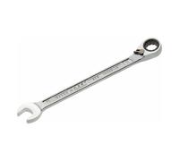 HAZET Chiave combinata a forchetta/ad anello con cricchetto 606-11, Profilo trazione doppio esagono esterno, 11mm Quantità:1
