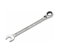 HAZET Chiave combinata a forchetta/ad anello con cricchetto 606-16, Profilo trazione doppio esagono esterno, 16mm Quantità:1