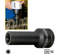 HAZET Forza Utilizzo Torx 20mm 3/4 " Esterno Torx 2850-E24