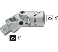 Hazet Giunto Universale 25mm (1 " ) Quadrata Massiccio 1121