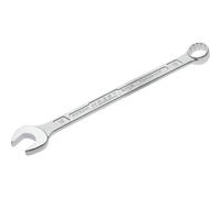HAZET HAZET: Chiave combinata 600N-18 cromata Testa della chiave combinata angolata a 15° Uscita: doppio esagono esterno, larghezza tra i piani: 18 mm, albero con profilo a doppia T extra robusto