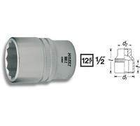 Hazet Inserto-Chiave 12,5mm 1/2 " -tractionsprofil 900AZ-19/32
