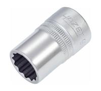 HAZET Inserto chiave a bussola, a doppio esagono 900AZ-19/32, Attacco quadro, cavo, 12,5mm (1/2"), Profilo trazione doppio esagono esterno ∙ 19 ⁄ 32 ″ Quantità:1