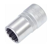 HAZET Inserto chiave a bussola, a doppio esagono 900AZ-9/16, Attacco quadro, cavo, 12,5mm (1/2"), Profilo trazione doppio esagono esterno ∙ 9 ⁄ 16 ″ Quantità:1