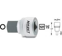 Hazet Inserto per Chiave a Bussola 14mm 1/2 " 12,5mm Esagonali 985-14
