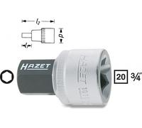Hazet Inserto per Chiave a Bussola 17mm 3/4 " 20mm Interno Esagonali 1010-17