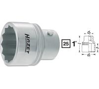 Hazet Inserto per Chiave a Bussola 60mm 1 " 25mm Doppio Esagonali 1100Z-60