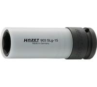 Hazet Kraft Inserto 12,5mm 1/2 " Außen-sechskant-tractionsprofil 15 903SLG-15