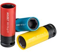 Hazet Kraft Inserto 12,5mm 1/2 " Außen-sechskant-tractionsprofil 3-teilig 903