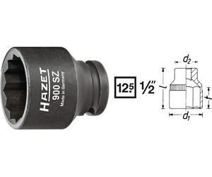 Hazet Kraft Inserto 12,5mm 1/2 " -tractionsprofil 18 900SZ-18