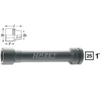 Hazet Kraft Inserto 25mm (1 " ) Außen-sechskant 32 1104S-32