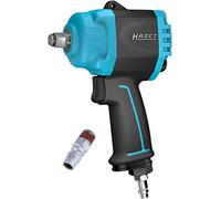 HAZET Mini avvitatore a impulsi 9012MTT, Coppia massima di rilascio 1600 Nm, 12,5 mm (1/2 pollice), extra corto e leggero coppia massima estremamente elevata grazie alla nuova tecnologia Twin Turbo
