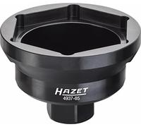 Hazet nkw Dado dell' asse della chiave a bussola, profilo esagonale da esterni, 1 pezzi, brunito, 4937 - 85