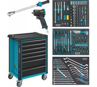 HAZET Officina Assistent Con 7 Cassetti E 137 Strumenti 179n-7/137
