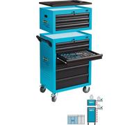 HAZET Officina Assistent Con Aufsatzkoffer 10 Scompartimenti 178N-10