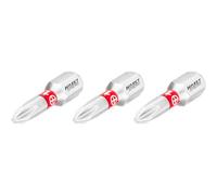HAZET PH1-2215N-PH1/3 - Punta esagonale a croce da 1/4", 3 pezzi