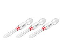 HAZET PH1-2215NSLG-PH1/3 - Punta esagonale a croce da 1/4", versione lunga, PH 3 pezzi