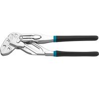 HAZET Pinza 762-18, lunghezza 180 mm, distanza di bloccaggio fine, 19 posizioni, regolazione rapida, gambe della pinza cromate e resistenti alla corrosione, impugnature ergonomiche