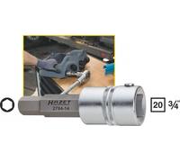 HAZET Pinza Freno Cacciavite Socket 20mm 3/4 " Esagono-Interno 1