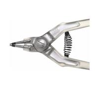 Hazet 1845D-8 Pinza Per Anelli Di Sicurezza, Argento, Lunghezza 133 mm