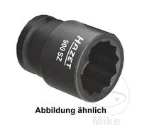 HAZET Presa Bihex per pistola ad impatto 38 MM 1/2 14 MM