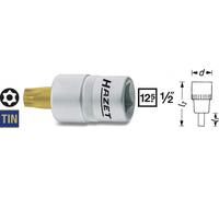 Hazet Presa di Corrente 45H Cacciaviti 1/2 " 12,5mm Tamper Resistant 992-T45H