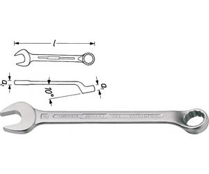 HAZET Ring-Maulschlüssel- Außen-doppel-sechskant Profilo - 18 603-18