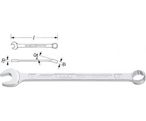 HAZET Ring-Maulschlüssel- Außen-doppel-sechskant Profilo - 60 600N-60